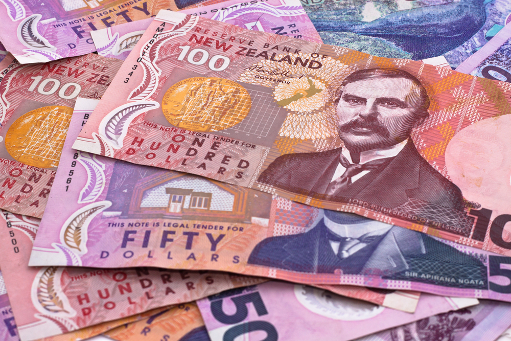 notas de dolar da nova Zelandia