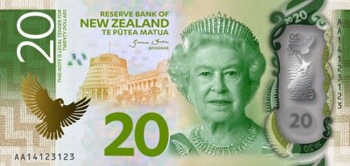 New Zealand 20 Dollar Note