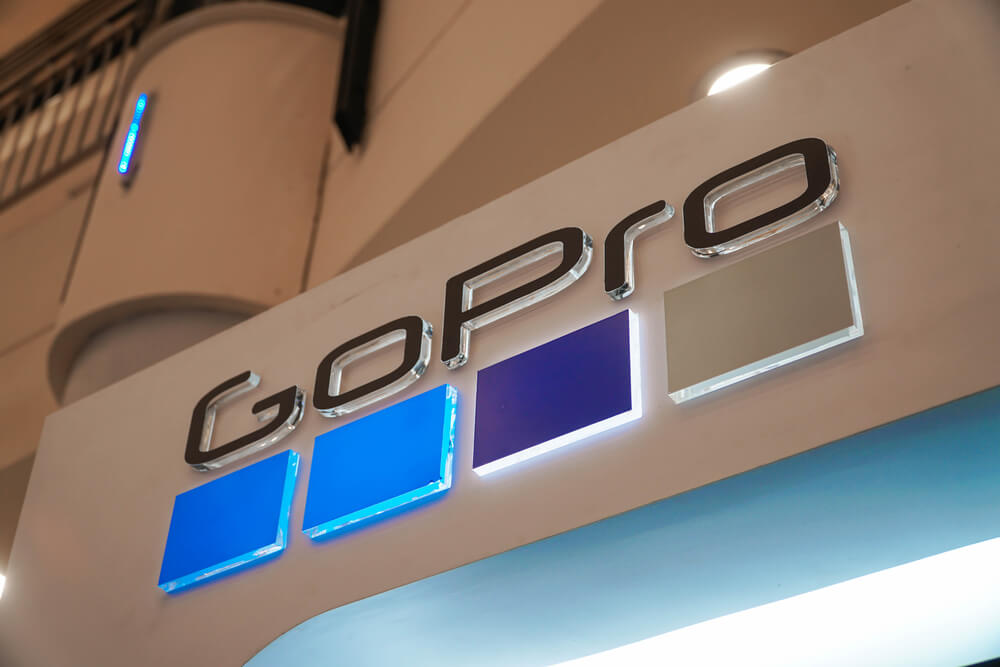 Finance Brokerage – Camera maker: GoPro Logo.