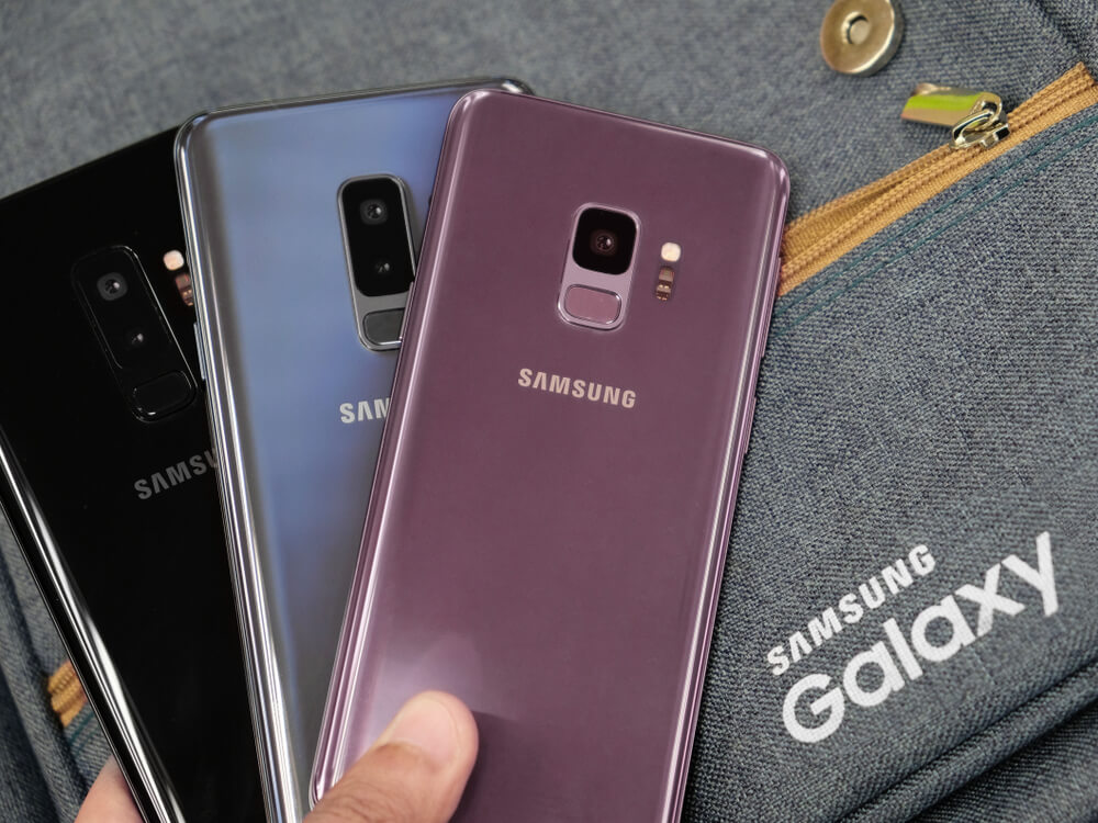 Samsung: Samsung galaxy s9.