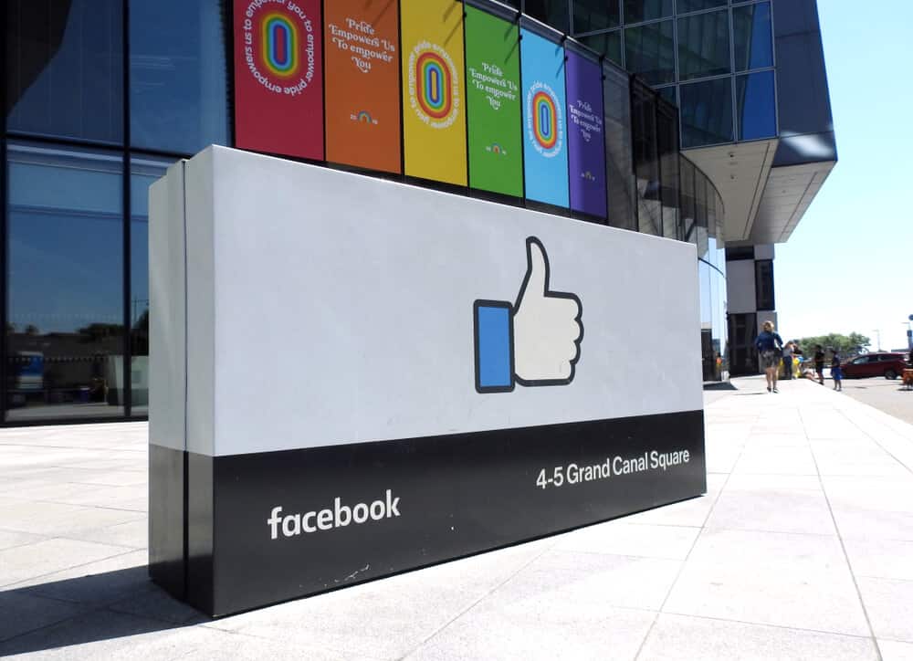El principal edificio europeo de Facebook.
