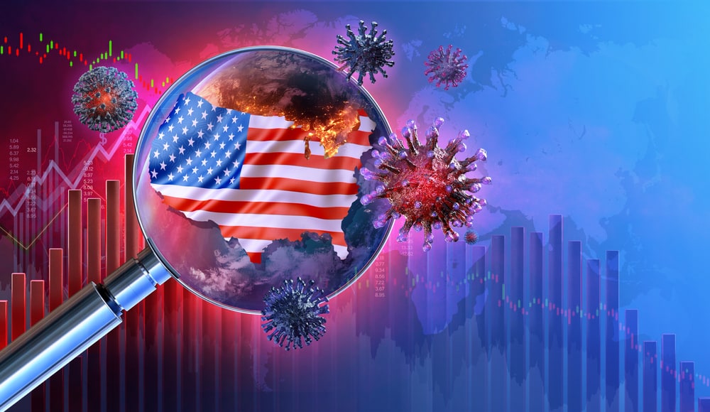 COVID-19 Pandemic Economic Diagnosis of the US