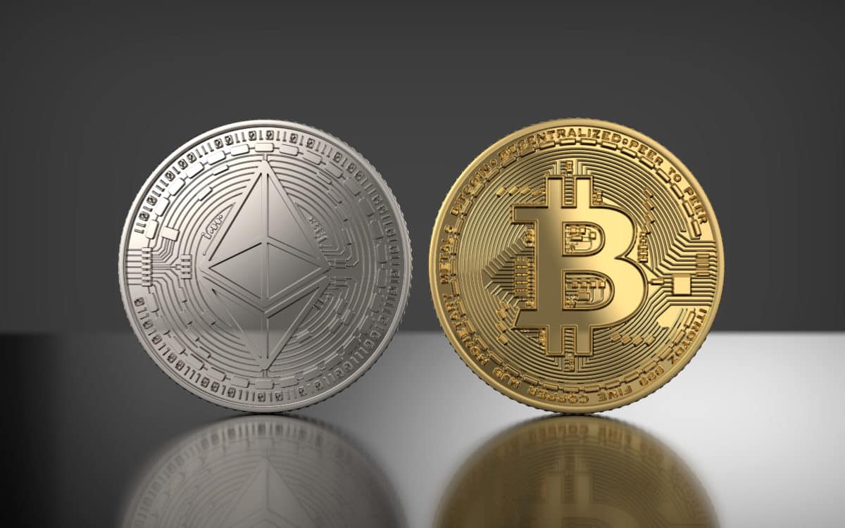 crypto Bitcoin and Ethereum